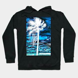 White Palm Hoodie